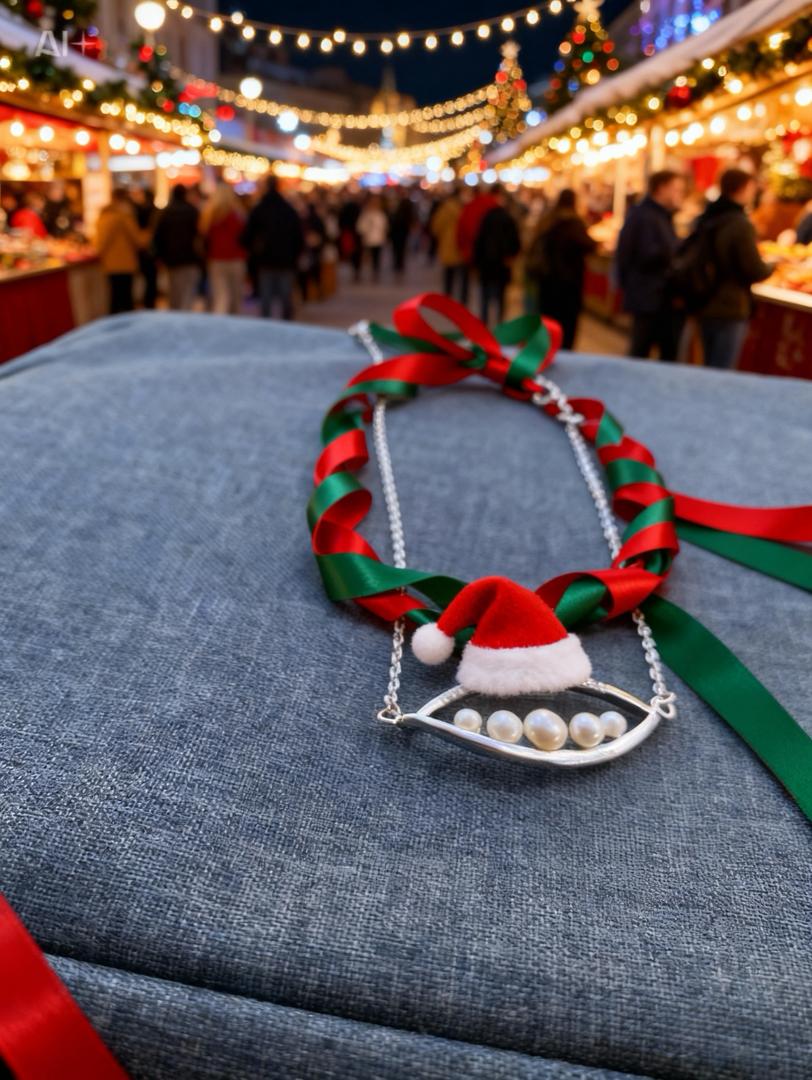 Chaîne Argent 925 Motif Perle de Culture Espagnole - Haute Classe