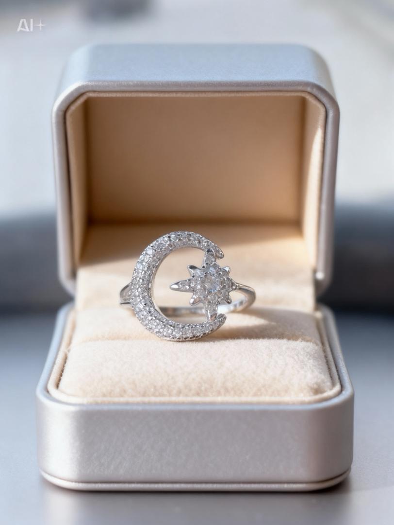 Bague Femme Argent 925 Luxe - Élégante Quotidien et Événement